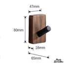 Petit porte serviette bois