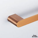 Porte serviette 2 barres inox brossé