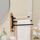Porte serviette 4 barres pivotantes