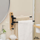 Porte serviette 4 barres pivotantes