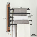 Porte serviette 5 barres pivotantes
