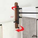 Porte serviette 5 barres pivotantes