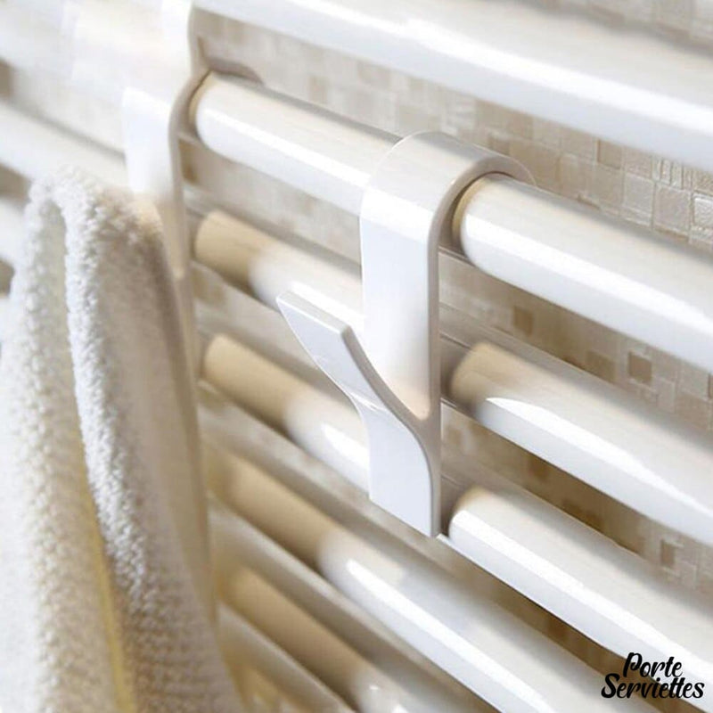 Porte serviette a fixer sur radiateur