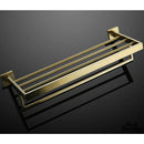 Porte-serviette acier brossé