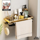 Porte-serviette adhésif