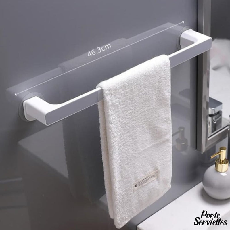 Porte serviette adhesif salle de bain