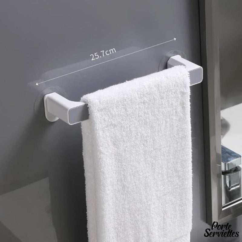 Porte serviette adhesif salle de bain