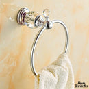 Porte serviette anneau mural