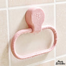 Porte serviette anneau plastique