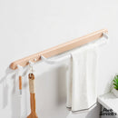 Porte serviette blanc mural