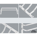 Porte serviette blanc salle de bain