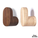 Porte serviette bois crochet