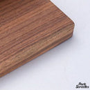 Porte serviette bois murale