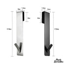 Porte serviette douche verre