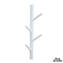 Porte serviette en bois pour salle de bain