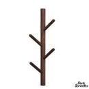 Porte serviette en bois pour salle de bain