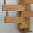 Porte serviette en chêne