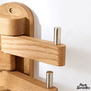 Porte serviette en chêne