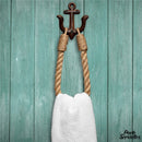 Porte serviette en corde