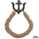 Porte serviette en corde