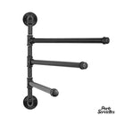 Porte serviette industriel tuyau