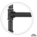 Porte serviette industriel tuyau