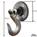 Porte serviette industriel vintage retro