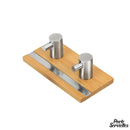 Porte serviette mural bambou