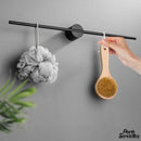 Porte serviette mural coulissant