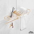 Porte-serviette mural design