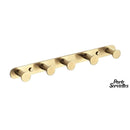 Porte serviette mural doré