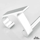 Porte serviette mural double barre