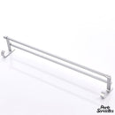 Porte serviette mural double barre