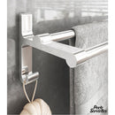 Porte serviette mural double barre