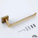 Porte serviette mural inox brossé