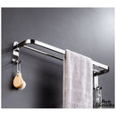 Porte serviette mural inox