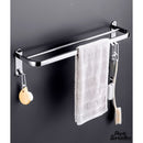 Porte serviette mural inox