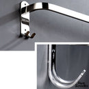 Porte serviette mural inox