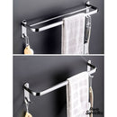 Porte serviette mural inox