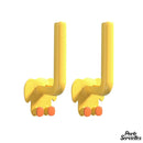 Porte serviette mural original