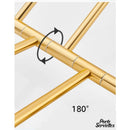 Porte serviette mural pivotant