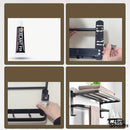 Porte serviette mural rabattable