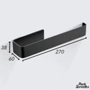 Porte serviette mural rouge