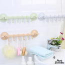 Porte serviette mural ventouse