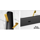 Porte serviette mural vertical