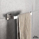 Porte serviette nickel brossé