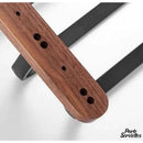 Porte serviette noir et bois