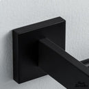 Porte serviette noir mat