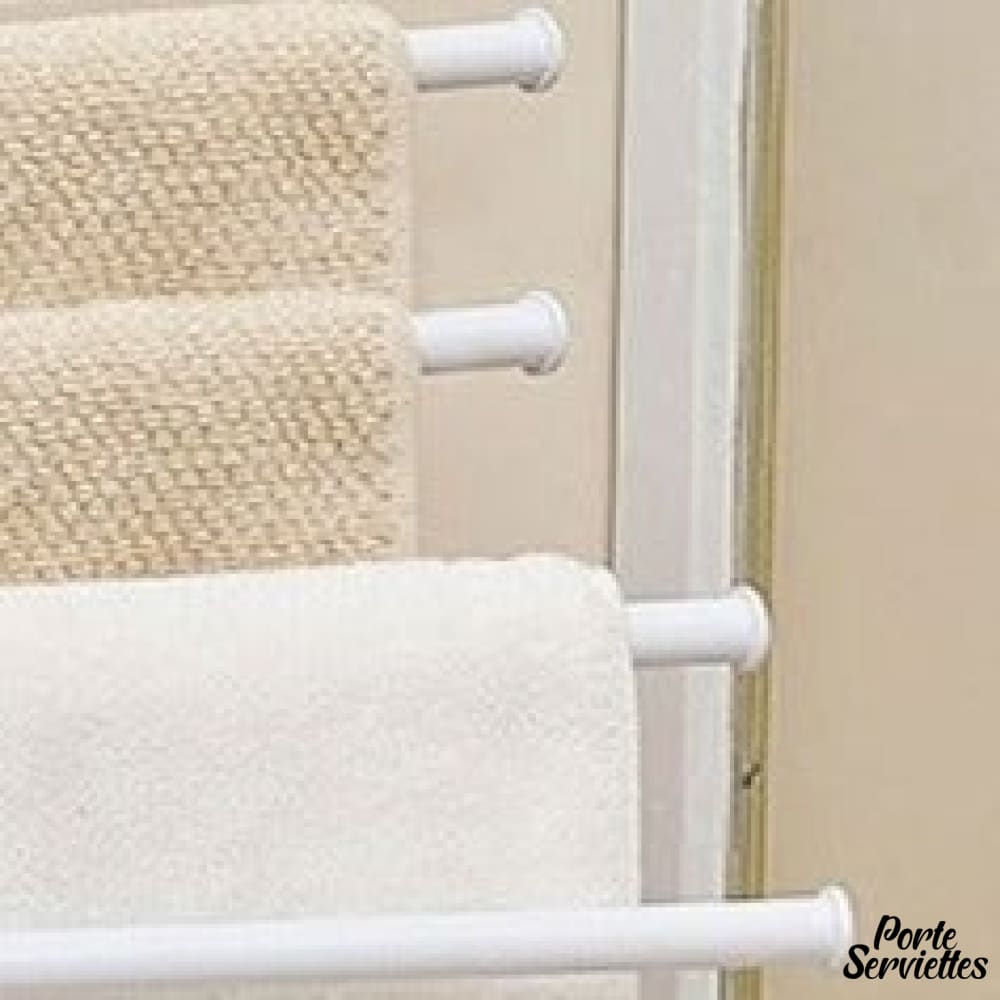 Porte-serviettes Mural Pivotant En Acier Inoxydable Pour