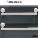 Porte serviette retractable